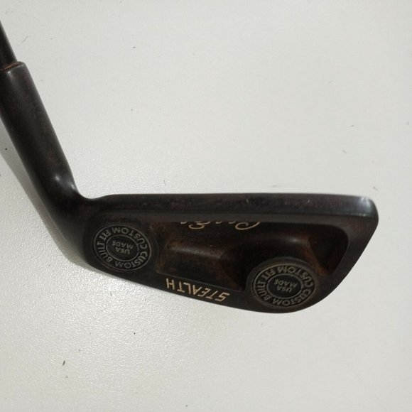 Stealth Custom Built Club Elan #6 Iron Black Head Stiff 300 Flex Graphite Shaft - Picture 4 of 11